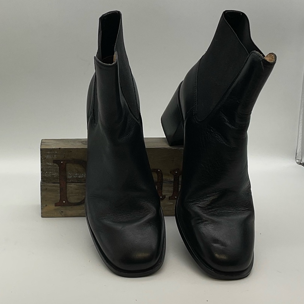 & Other Stories Black Heeled Boots